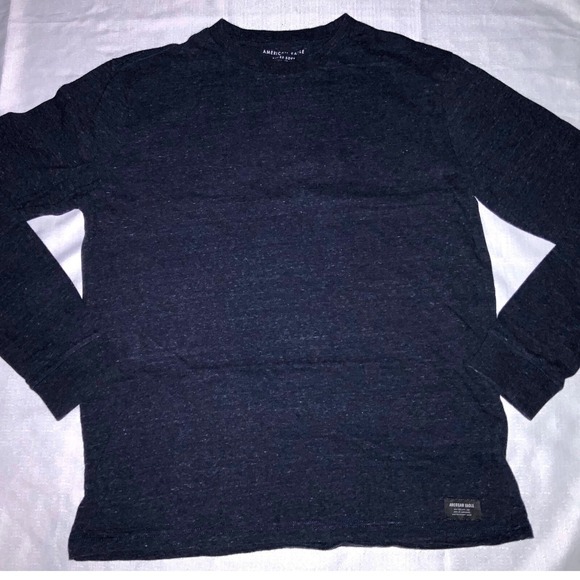 American Eagle‎ Super Soft Long Sleeve Standard Fit Tee Shirt Medium - Picture 1 of 6